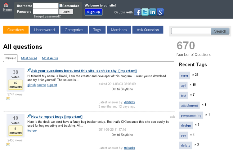 alternatives to StackOverFlow alternatives to StackOverFlow
